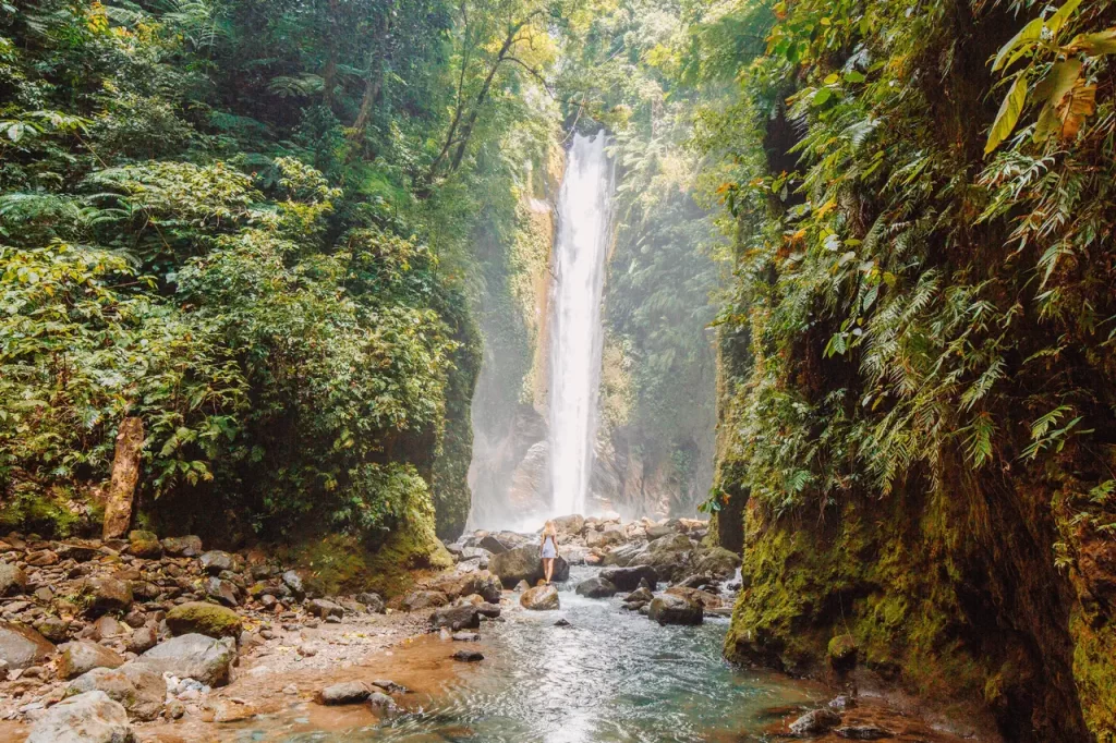 Casaroro Waterfalls, Valencia Water never runs out at Casaroro Falls in Valencia Negros Oriental
