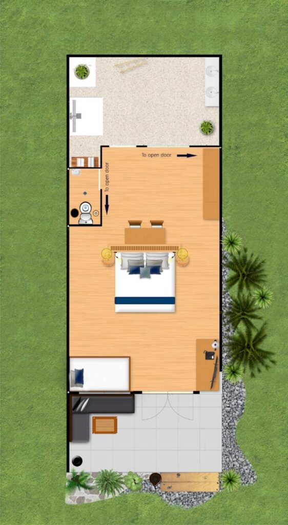 Deluxe Superior Suite floor plan