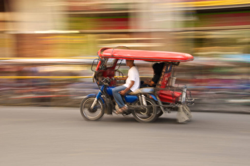 Tricycle or "Pedicab" Local Dumaguete tricycle