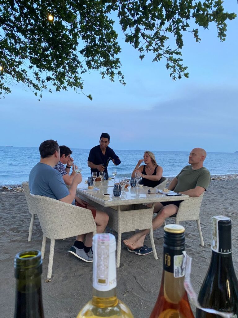 A wine tasting in the tropics Wine tasting in Dumaguete