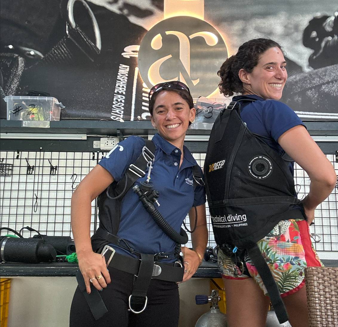 adjust our sidemount harnesses